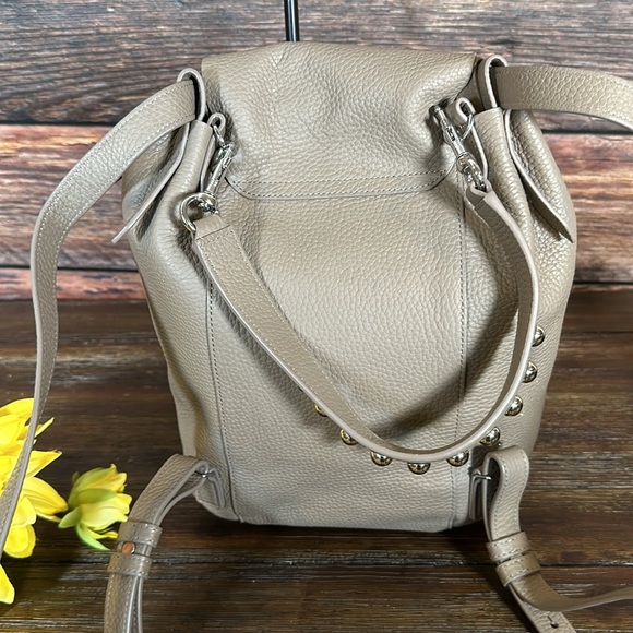 All Saints Suzi Embellished Taupe Backpack! In Great Condition! - Picture 4 of 10